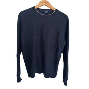 Peter Millar Crown Heritage Cashmere Crewneck Sweater Navy Large Preppy Career